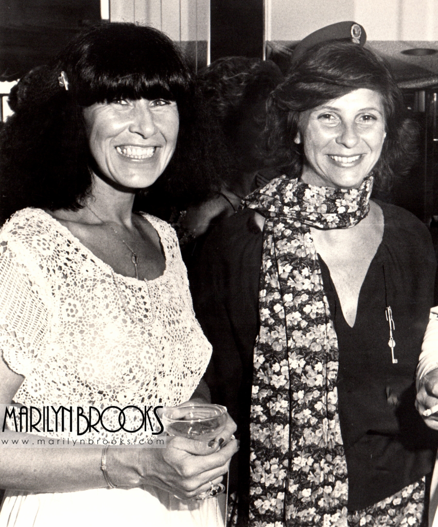 Pat McDonagh and Marilyn Brooks pose for a photo at an event Pat McDonagh and Marilyn Brooks pose for a photo at an event