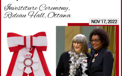 Marilyn Brooks Invested to the Order of Canada