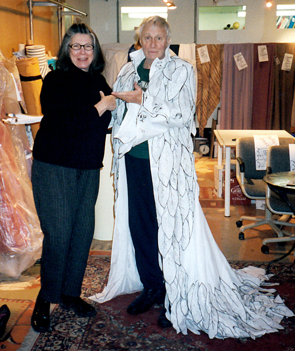 Marilyn Brooks with actor Don Harron