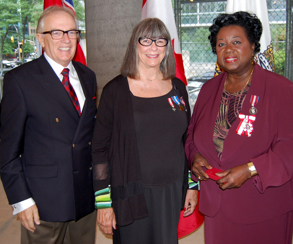 Kennedy Coles, Marilyn Brooks, and the Honourable Jean Augustine