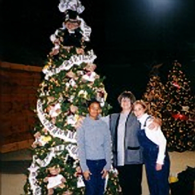 Teddy Bear Christmas Tree fundraiser