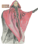 1993 | Pam Davies' illustration of a Brook's cloak.<br />
