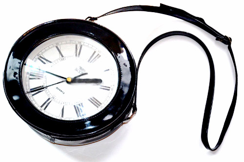 Marilyn Brooks Clock Handbag - 1980s Marilyn Brooks Clock Handbag - 1980s